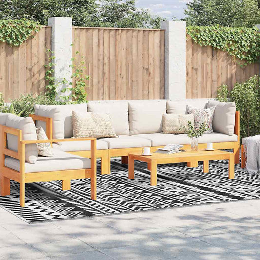 Tapete para Outdoor ARAKIL Preto e branco 300 x 400 cm PP