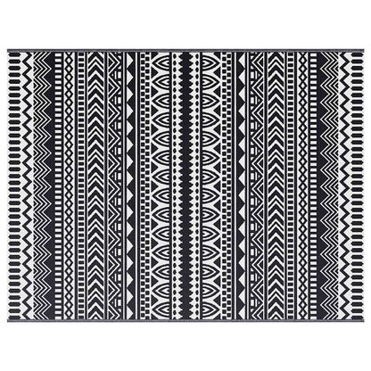 Tapete para Outdoor ARAKIL Preto e branco 300 x 400 cm PP