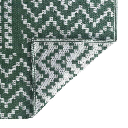 Tapete para Outdoor ARAKIL Verde e branco 300 x 400 cm PP