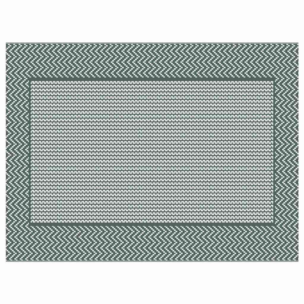 Tapete para Outdoor ARAKIL Verde e branco 300 x 400 cm PP