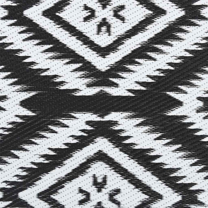 Tapete para Outdoor ARAKIL padrão preto 300 x 400 cm PP