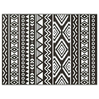 Tapete para Outdoor ARAKIL padrão preto 300 x 400 cm PP