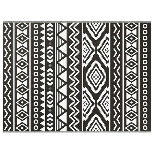 Tapete para Outdoor ARAKIL padrão preto 300 x 400 cm PP