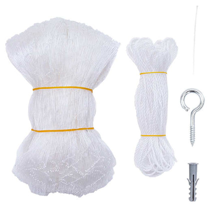 Rede para gatos transparente 4x3 m Nylon