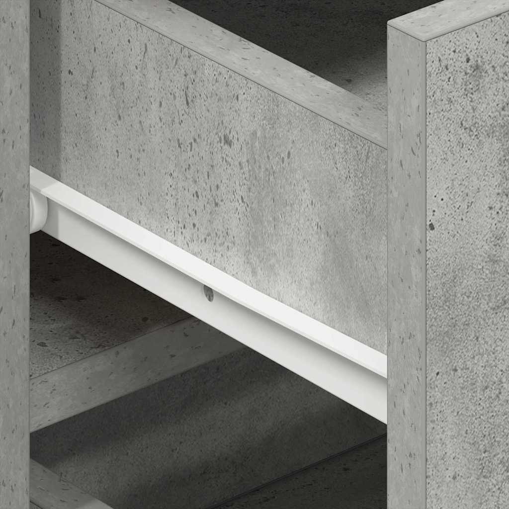 Buffet com gaveta Cinzento 120 x 36 x 69 cm Madeira processada