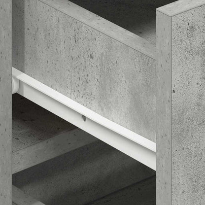 Buffet com gaveta Cinzento 120 x 36 x 69 cm Madeira processada