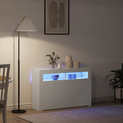 Buffet Branco 116 x 30 x 75 cm Madeira processada