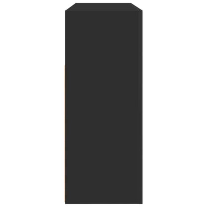 Buffet Preto 116 x 30 x 75 cm Madeira processada