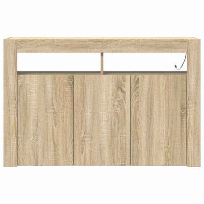 Buffet Carvalho Sonoma 116 x 30 x 75 cm Madeira processada