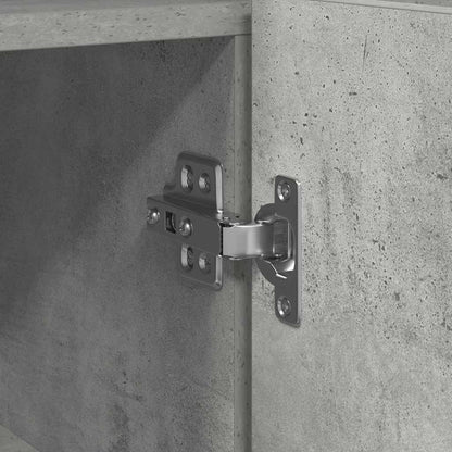 Buffet Cinzento 116 x 30 x 75 cm Madeira processada