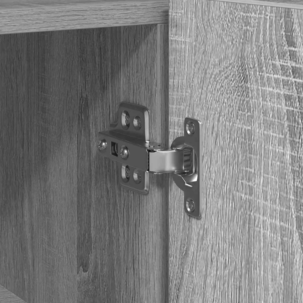 Buffet Cinza Sonoma 116 x 30 x 75 cm Madeira processada