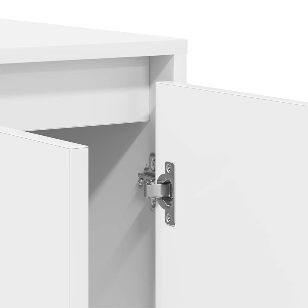 Buffet Branco 135 x 41 x 75 cm Madeira processada