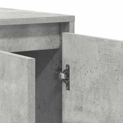 Buffet Cinzento cimento 120 x 41 x 75 cm Madeira processada