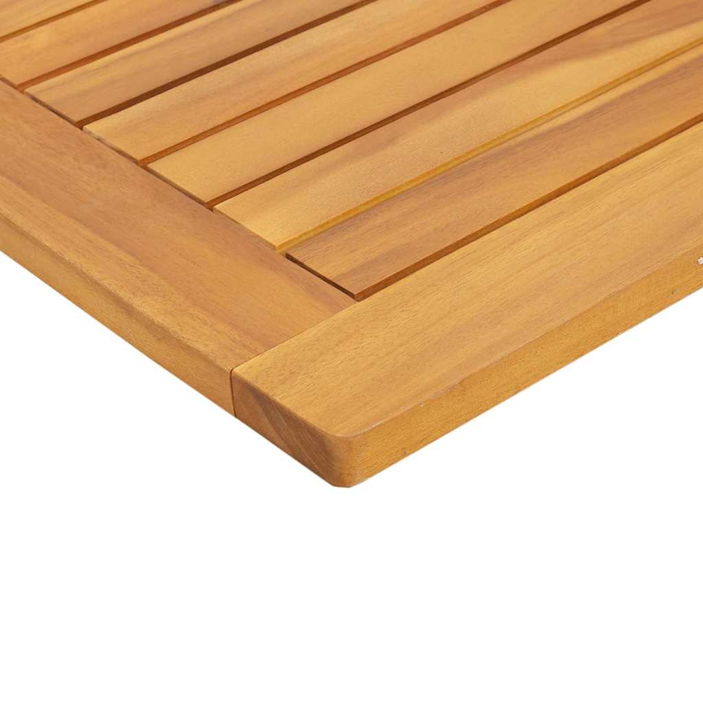 Tampo de Mesa Castanho 80 x 40 x 2 cm Madeira de acácia maciça