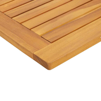 Tampo de Mesa Castanho 80 x 40 x 2 cm Madeira de acácia maciça