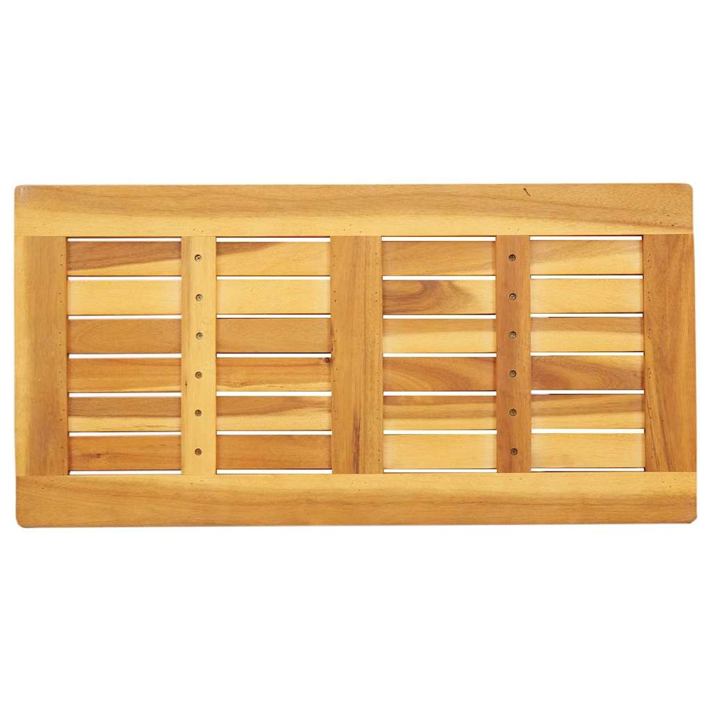 Tampo de Mesa Castanho 80 x 40 x 2 cm Madeira de acácia maciça