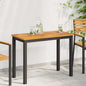Tampo de Mesa Castanho 90 x 45 x 2 cm Madeira de acácia maciça