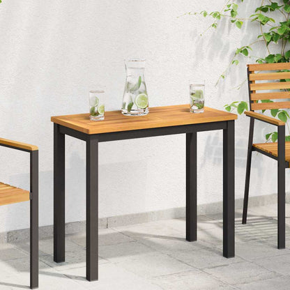 Tampo de Mesa Castanho 100 x 50 x 2 cm Madeira de acácia maciça