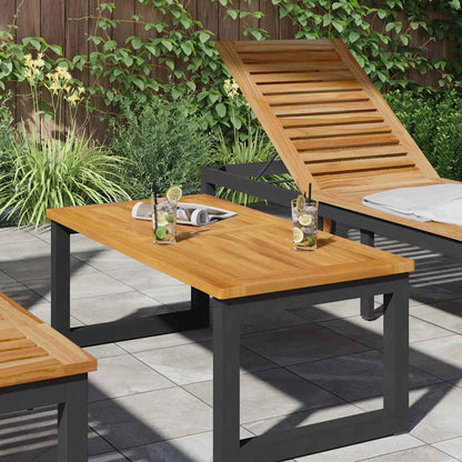 Tampo de Mesa Castanho 100 x 50 x 2 cm Madeira de acácia maciça