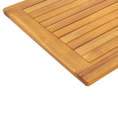 Tampo de Mesa Castanho 110 x 55 x 2 cm Madeira de acácia maciça