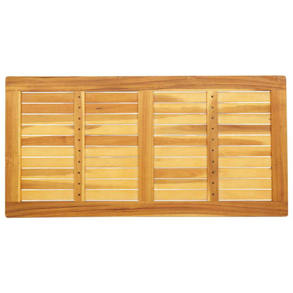 Tampo de Mesa Castanho 110 x 55 x 2 cm Madeira de acácia maciça