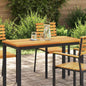 Tampo de Mesa Castanho 110 x 55 x 2 cm Madeira de acácia maciça