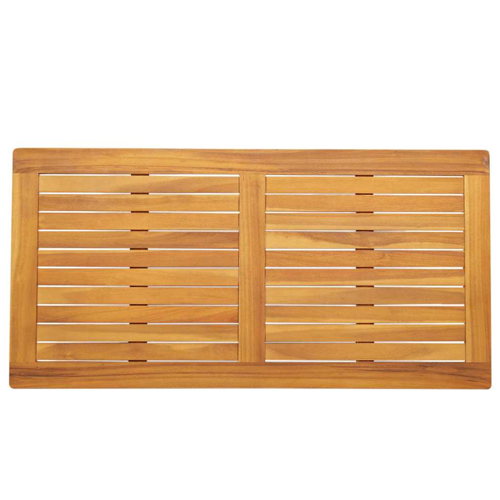 Tampo de Mesa Castanho 110 x 55 x 2 cm Madeira de acácia maciça