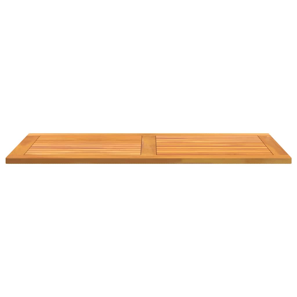 Tampo de Mesa Castanho 110 x 55 x 2 cm Madeira de acácia maciça