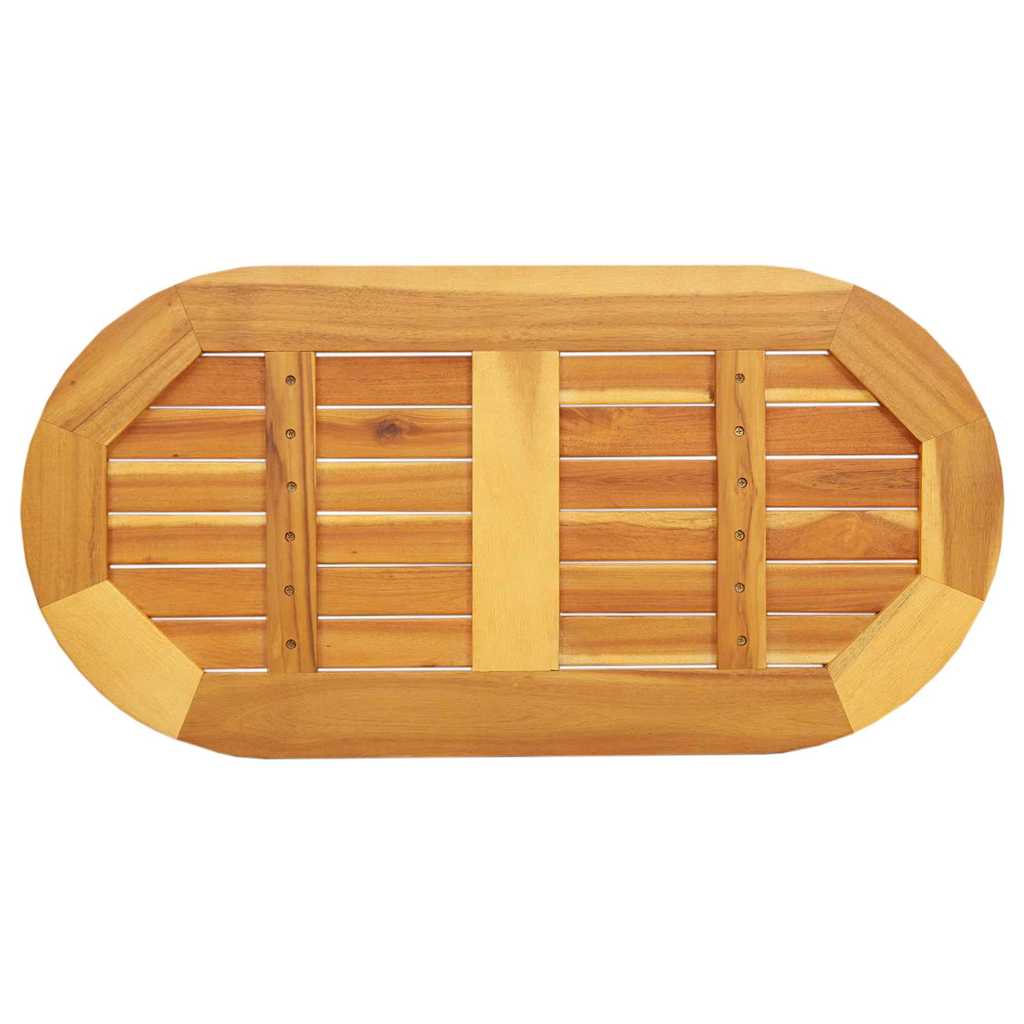 Tampo de Mesa Castanho 80 x 40 x 2 cm Madeira de acácia maciça