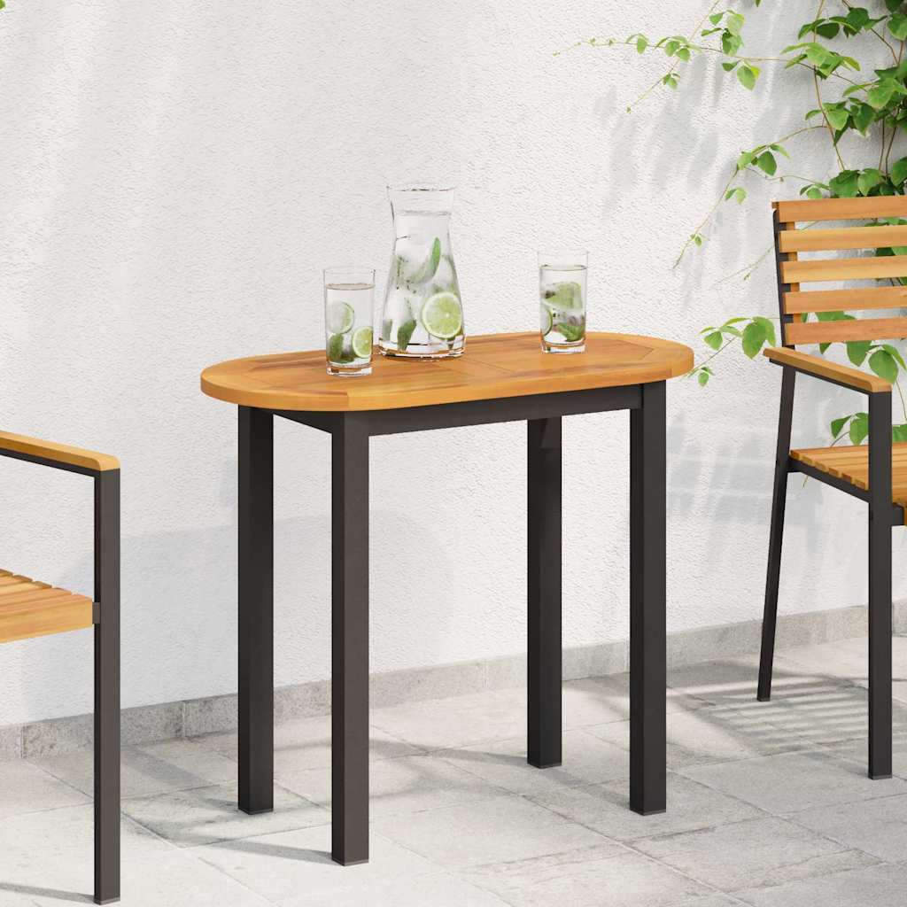 Tampo de Mesa Castanho 80 x 40 x 2 cm Madeira de acácia maciça
