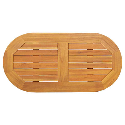 Tampo de Mesa Castanho 80 x 40 x 2 cm Madeira de acácia maciça