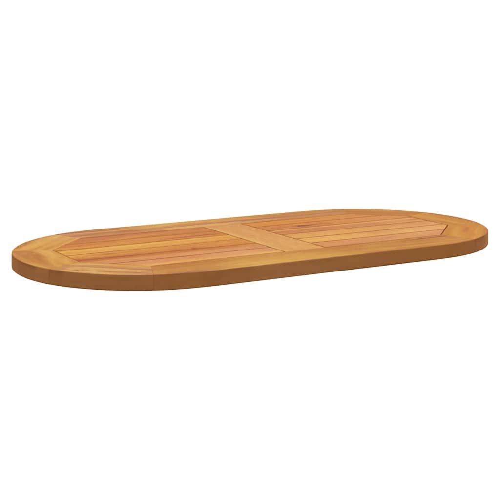 Tampo de Mesa Castanho 80 x 40 x 2 cm Madeira de acácia maciça
