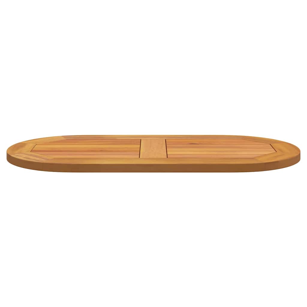 Tampo de Mesa Castanho 80 x 40 x 2 cm Madeira de acácia maciça