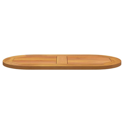 Tampo de Mesa Castanho 80 x 40 x 2 cm Madeira de acácia maciça