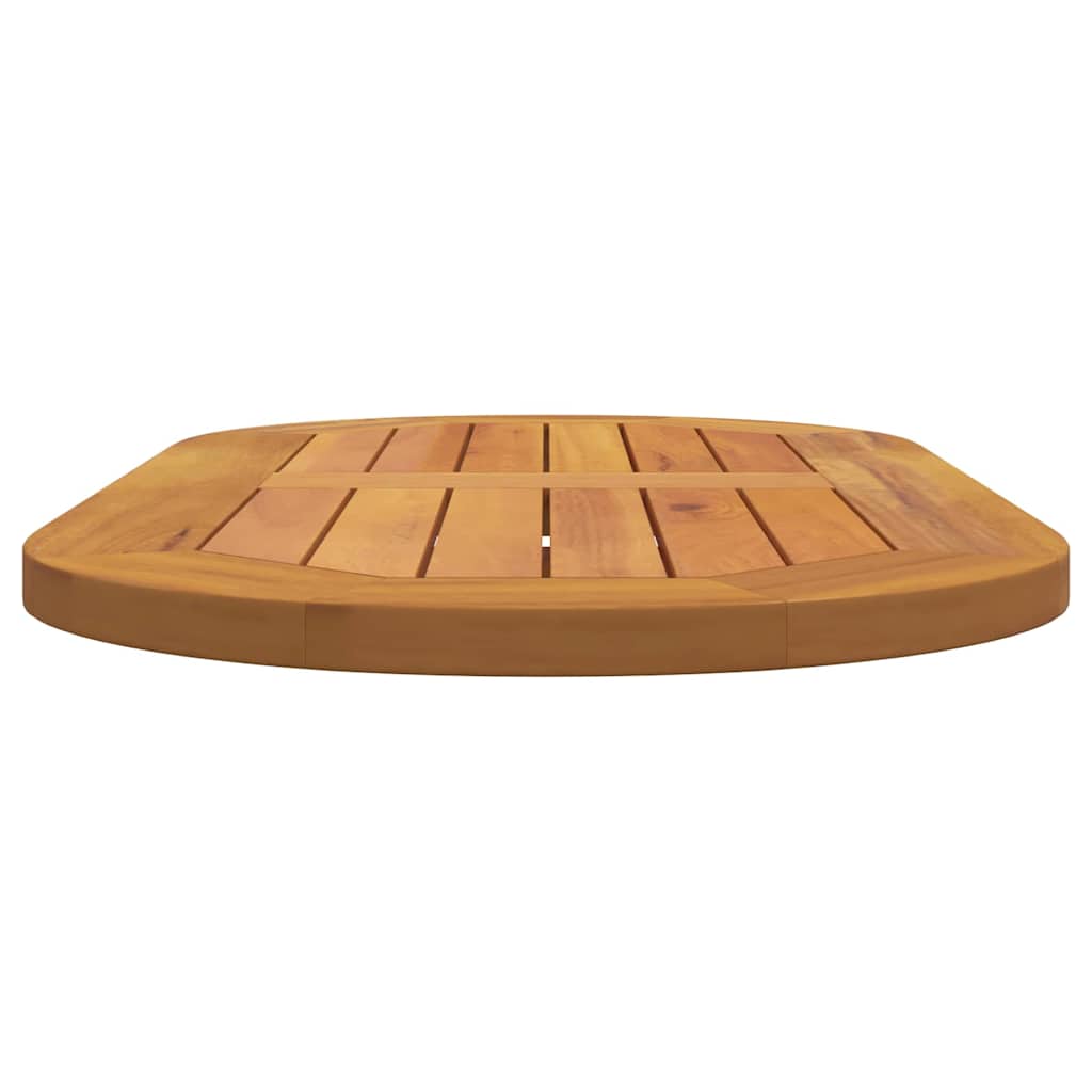 Tampo de Mesa Castanho 80 x 40 x 2 cm Madeira de acácia maciça