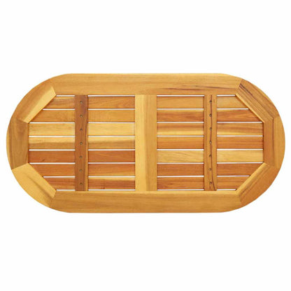 Tampo de Mesa Castanho 90 x 45 x 2 cm Madeira de acácia maciça
