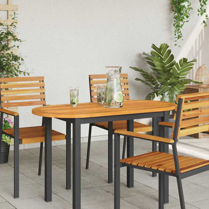 Tampo de Mesa Castanho 110 x 55 x 2 cm Madeira de acácia maciça