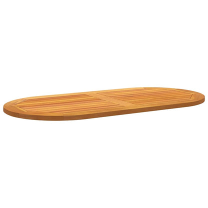 Tampo de Mesa Castanho 110 x 55 x 2 cm Madeira de acácia maciça