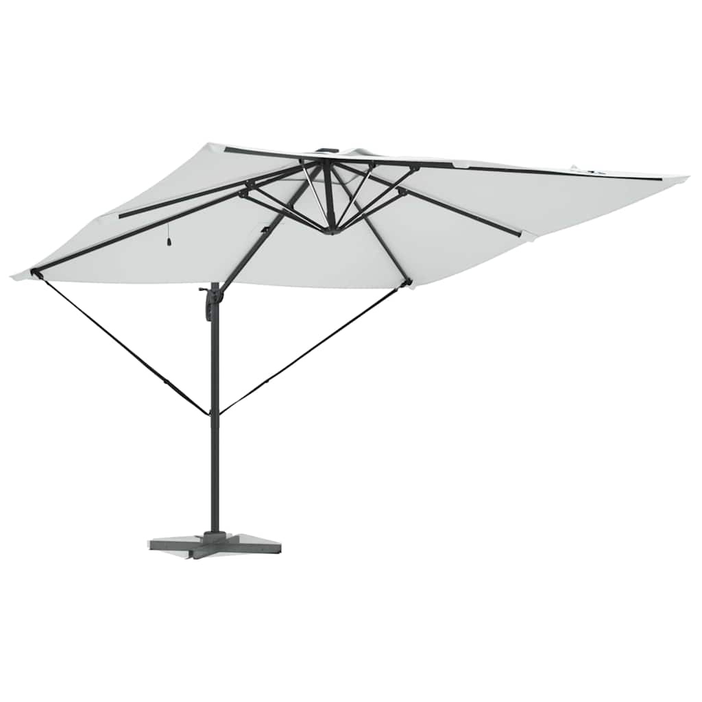 Guarda-sol Areia 286 x 284 x 270 cm Alumínio e Poliéster