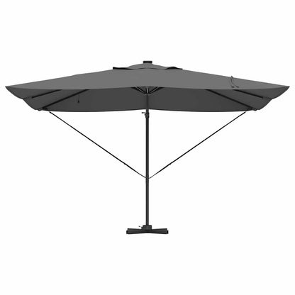 Guarda-sol Antracite 352 x 251 x 265 cm Poliéster e Alumínio