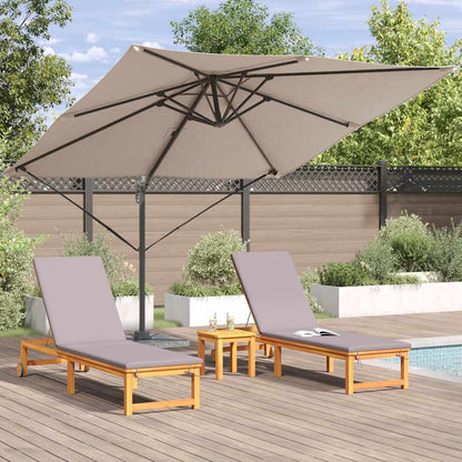 Parasol Roma Cinzento-acastanhado 286 x 284 x 265 cm