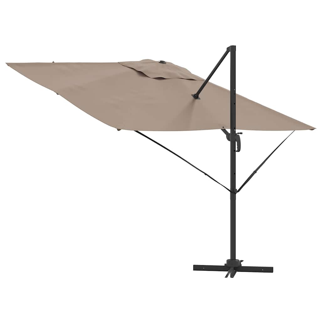 Parasol Roma Cinzento-acastanhado 286 x 284 x 265 cm
