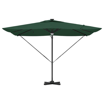 Parasol Roma Verde 286 x 284 x 270 cm Alumínio e Poliéster