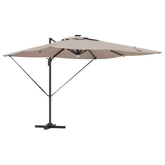 Parasol Roma Cinzento-acastanhado 286 x 284 x 270 cm