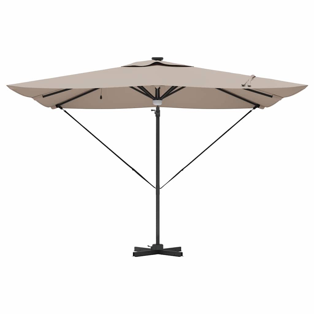 Parasol Roma Cinzento-acastanhado 286 x 284 x 270 cm