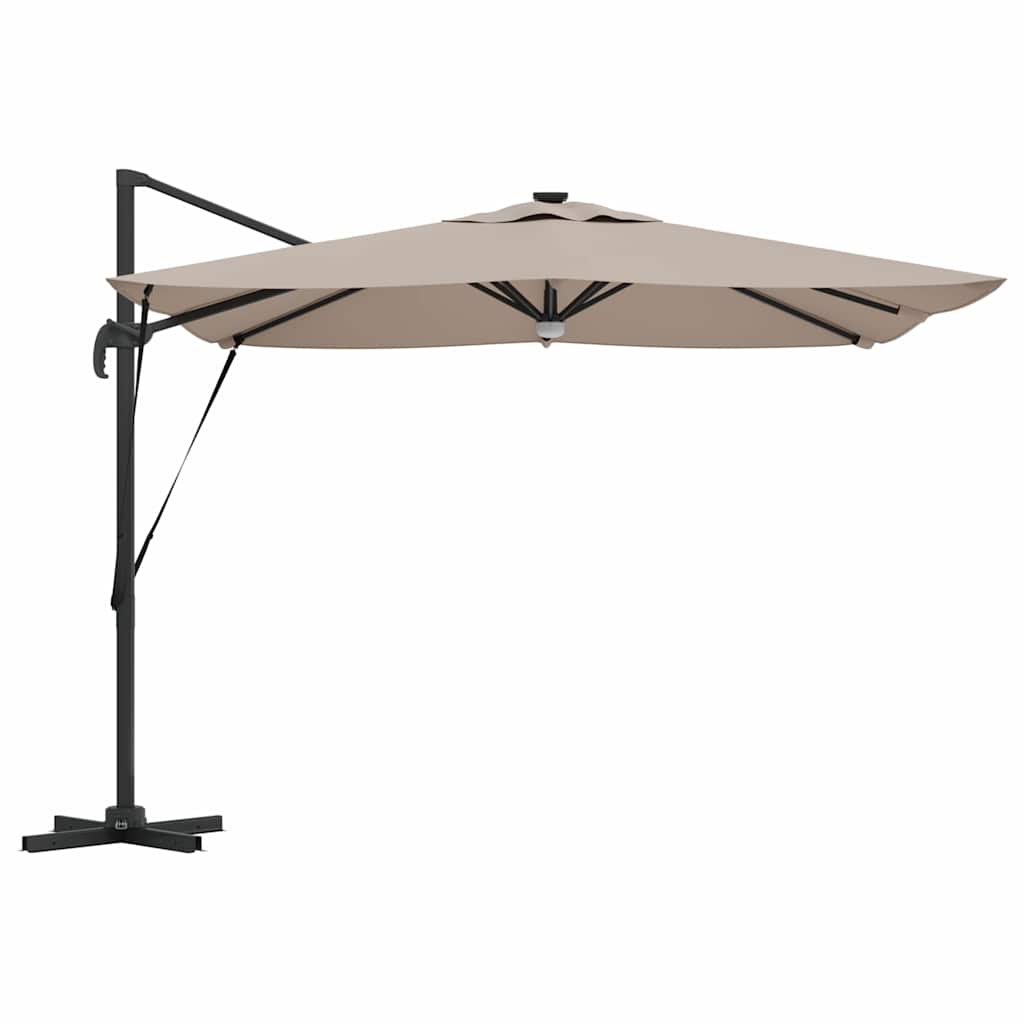 Parasol Roma Cinzento-acastanhado 286 x 284 x 270 cm
