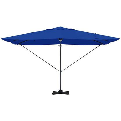 Guarda-sol Azul Azur 351 x 250 x 253 cm Poliéster e Alumínio