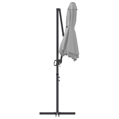 Guarda-sol Areia 372 x 198 x 243 cm Poliéster e Alumínio