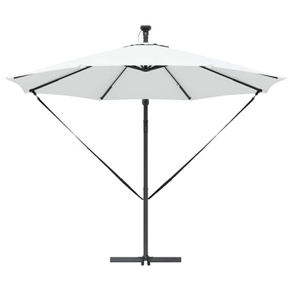 Guarda-sol Areia 294 x 294 x 248 cm Poliéster e Alumínio