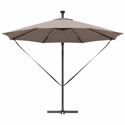 Guarda-sol Cinzento-acastanhado 294 x 294 x 248 cm